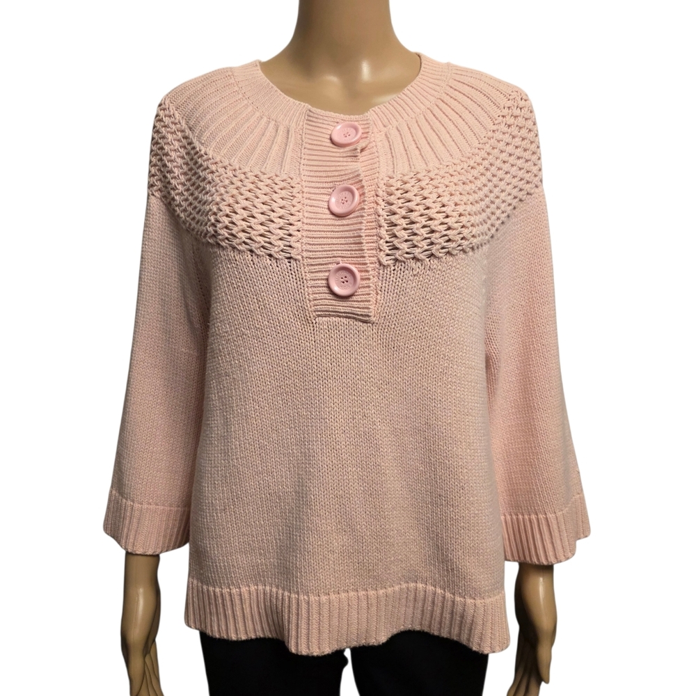 Michael Kors Light Pink Sweater Size L